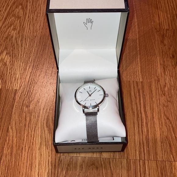 New Rae Dunn Watch Silver Color - Picture 3 of 5